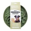 Nordic Paws Rund Slikkemåtte & Slowfeeder Grøn