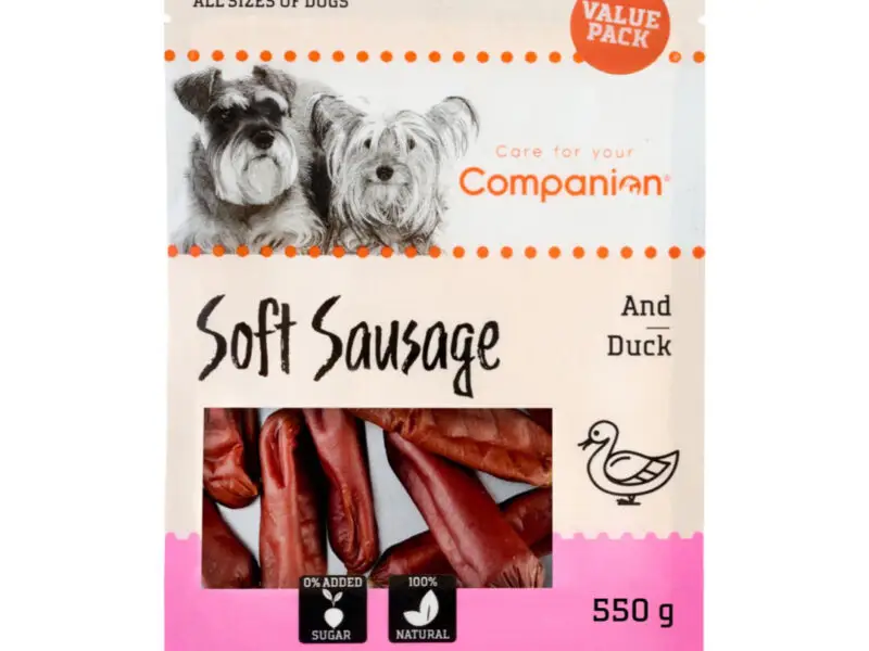 Companion Value Pack Soft Sausage M/And Økonomikøb 500g