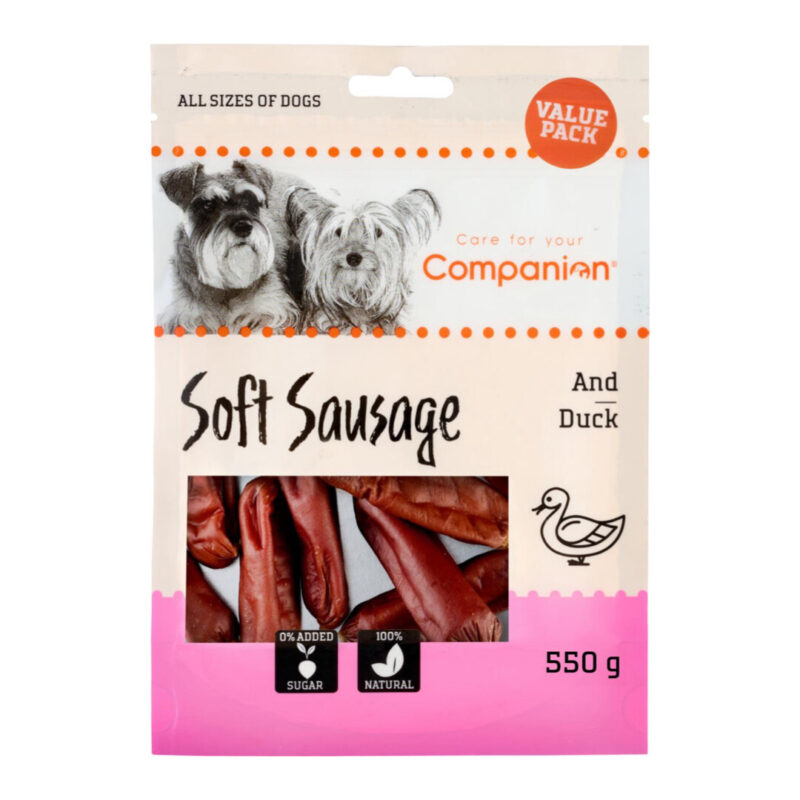 Companion Value Pack Soft Sausage M/And Økonomikøb 500g