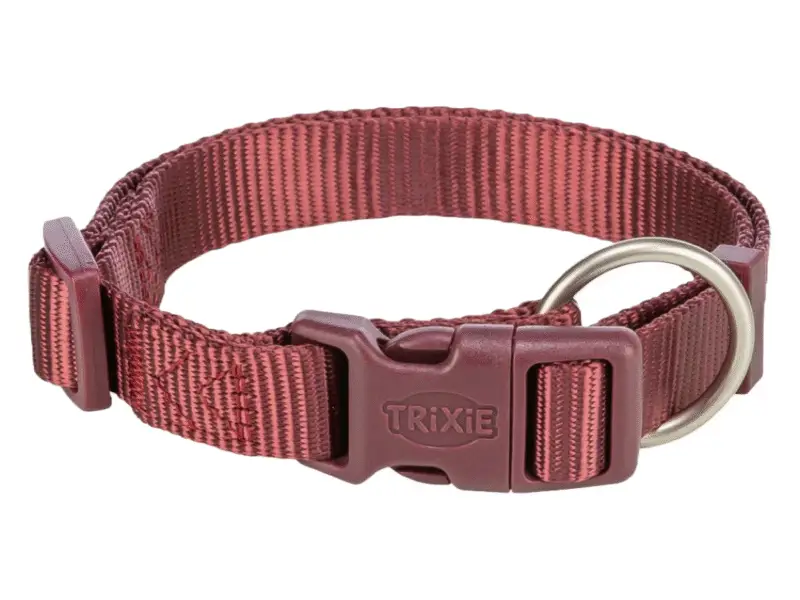 Trixie Premium Nylonhalsbånd Sangria