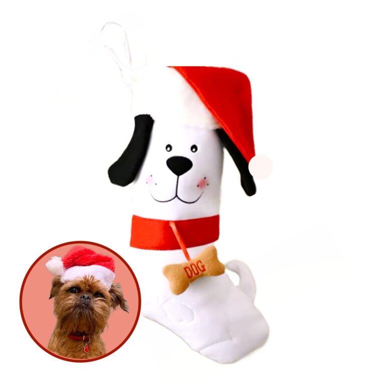 Julesok Til Hunde Hvid Hund