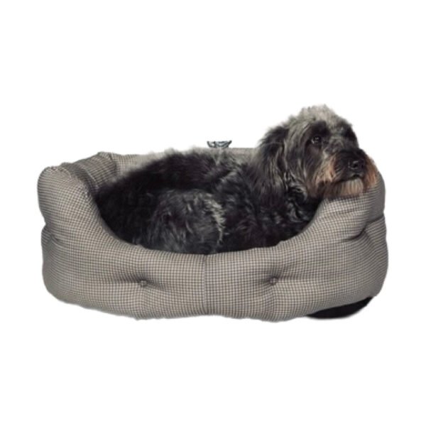 Danish Design Vintage Slumber Grå Hundeseng - Image 2