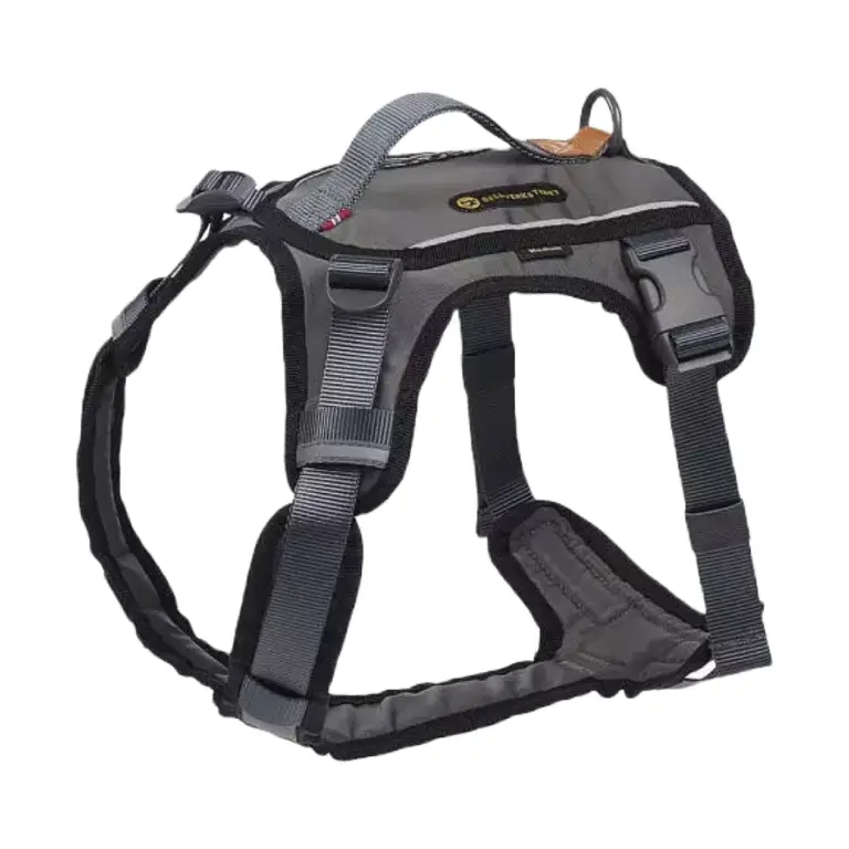 Seleverkstedet Comfort Sporsele Hundesele Grå/Sort