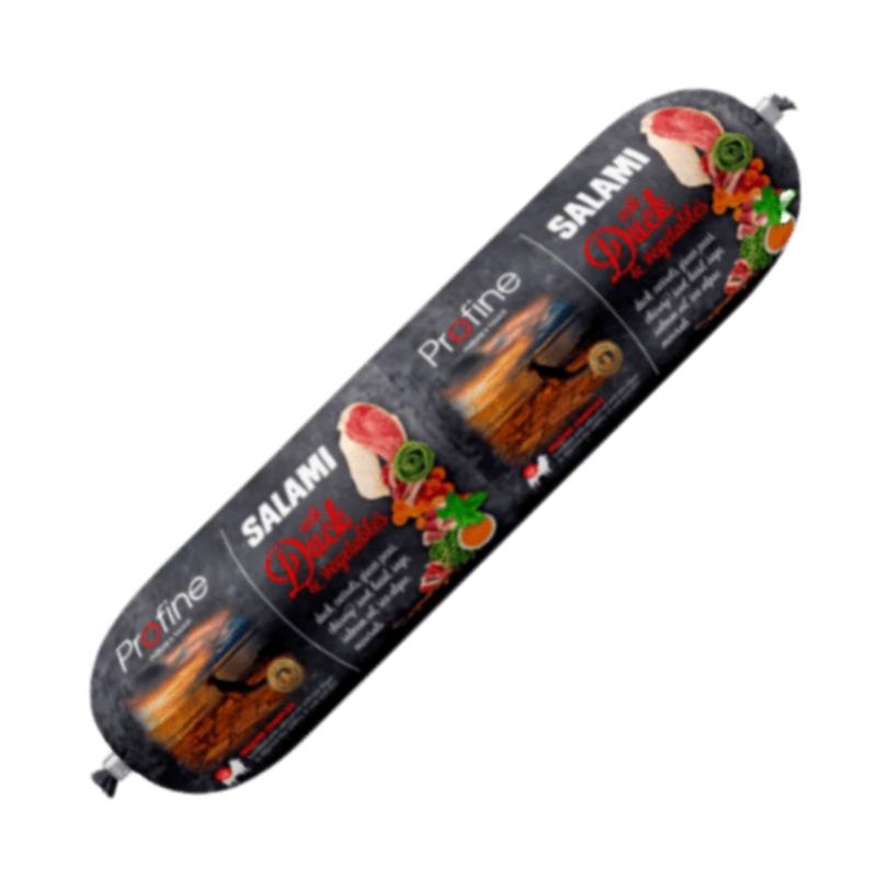 Profine Hundefoder Salami Vådfoderpølse And & Grøntsager 800 g