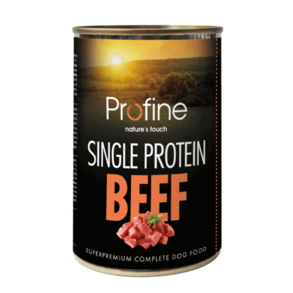 Profine Vådfoder Single Protein Okse 400 g