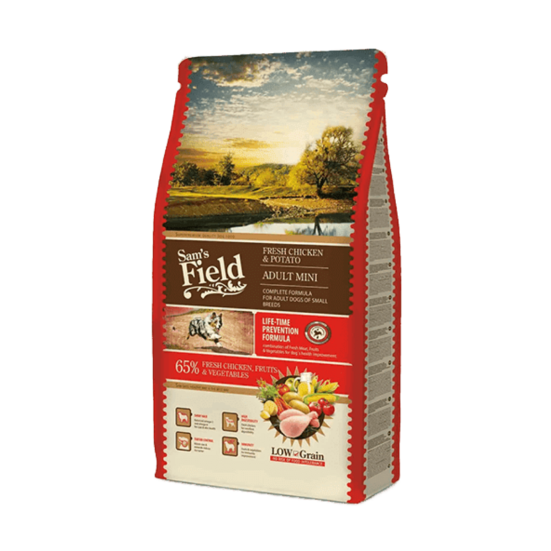 Sams Field Hundefoder Adult Mini Chicken & Potatoes