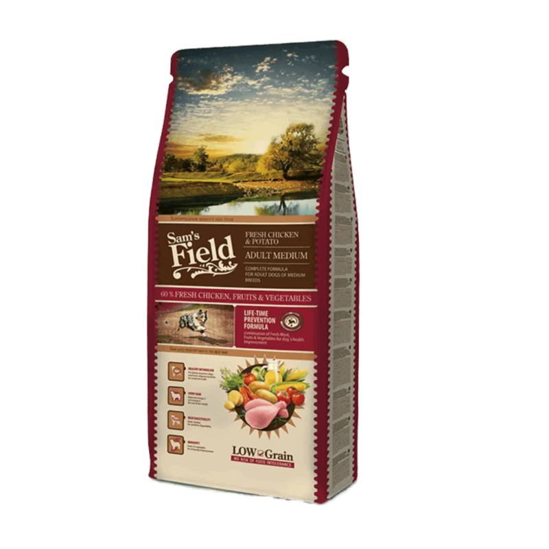 Sams Field Hundefoder Adult Chicken & Potatoes