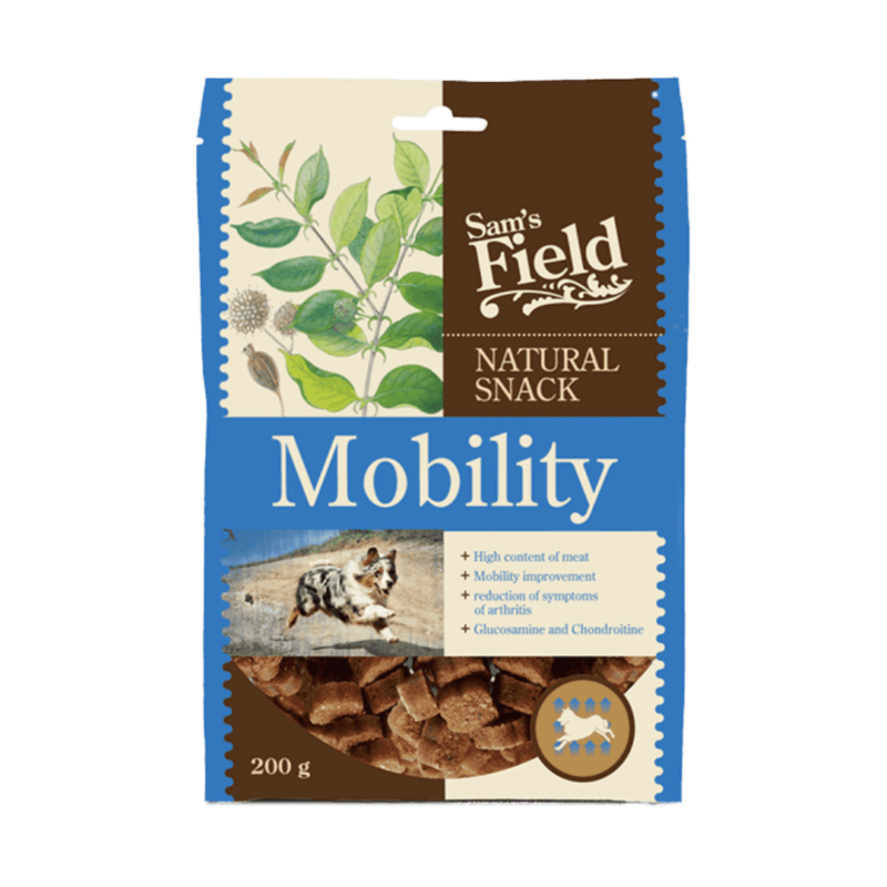 Sams Field Natural Snack Mobility Med Glucosamin & Collagen 200 g