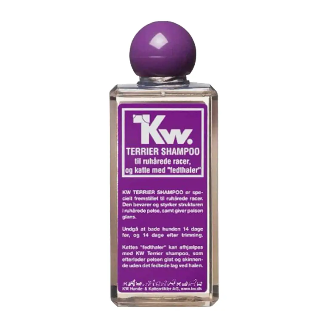 Kw Terrier Shampoo Til Ruhårede Hunde 200 ml