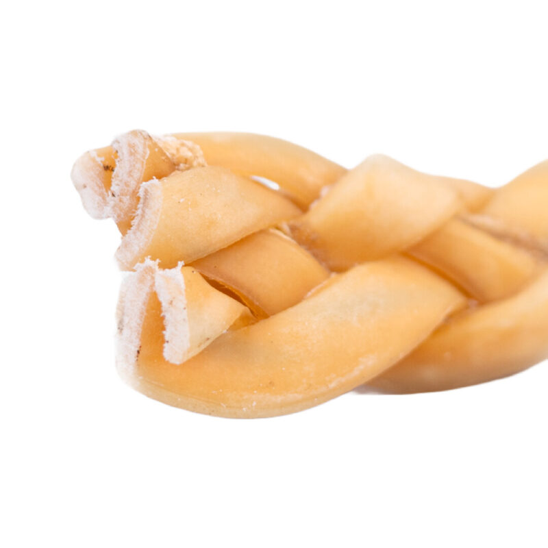 Snack'It Flettet Bøffelhud Tyggeben 25 cm - Image 2