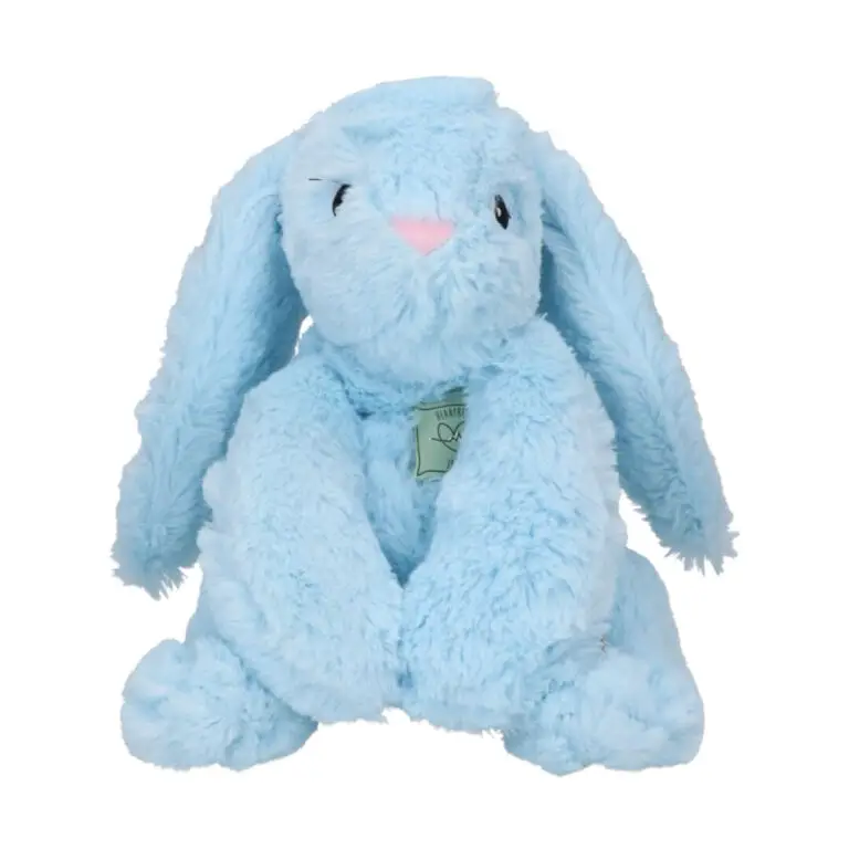 Cozy Dog Heartbeat Lyseblå Plyskanin Med Hjerterytme Hundelegetøj