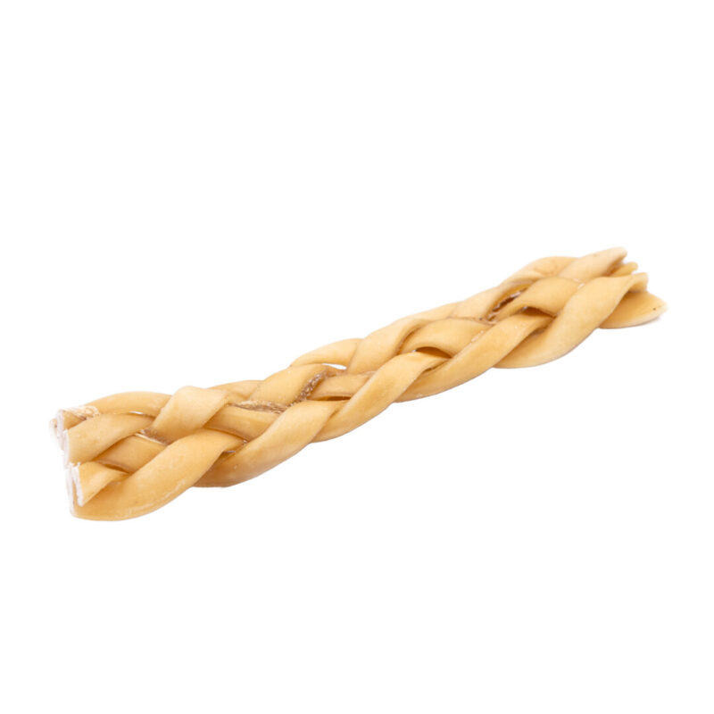 Snack'It Flettet Bøffelhud Tyggeben 25 cm