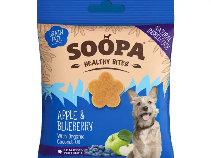 Soopa Healthy Bites Æble & Blåbær Vegansk Hundegodbid