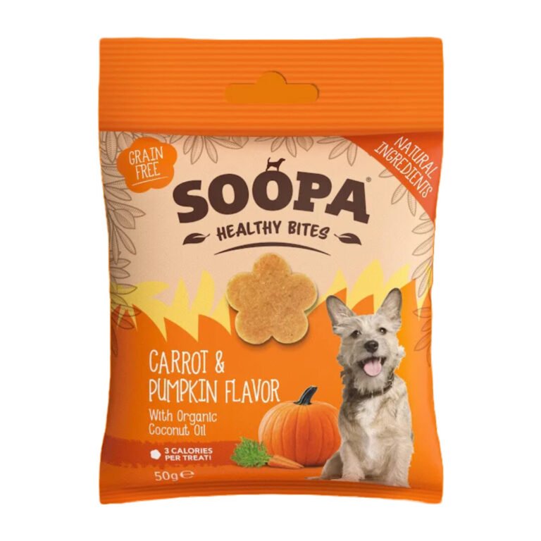 Soopa Healthy Bites M/Græskar & Gulerod Vegansk Hundegodbid
