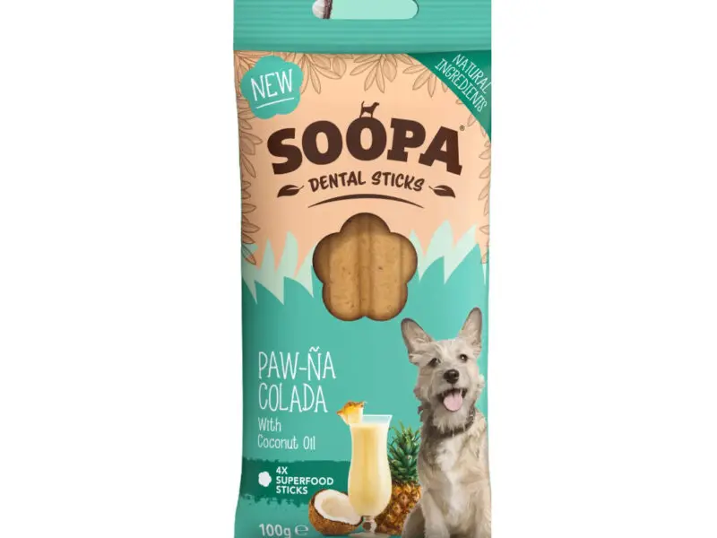 Soopa Sticks Kokos & Ananas Vegansk Hundegodbid