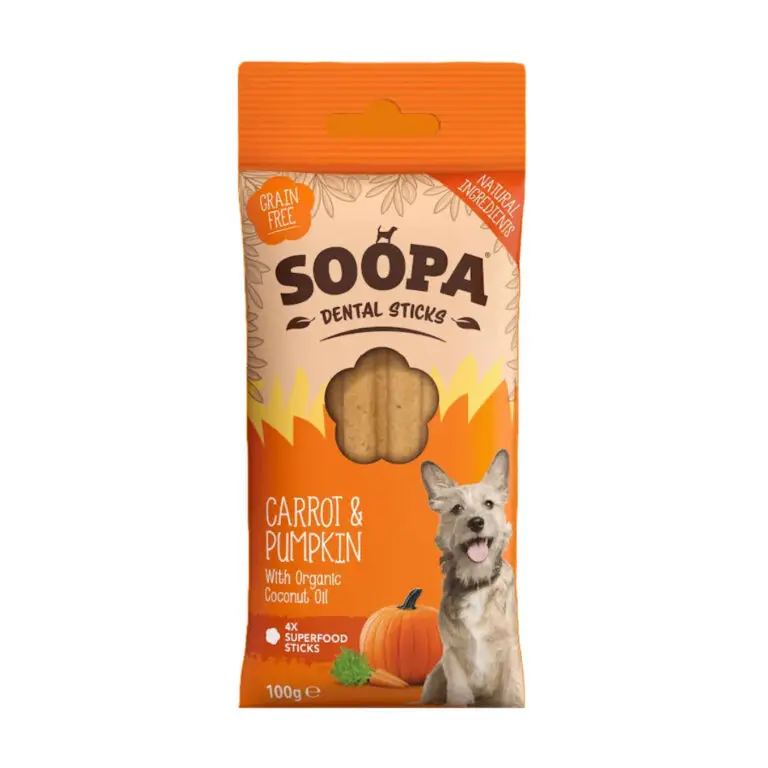 Soopa Sticks Gulerod & Græskar Vegansk Hundegodbid