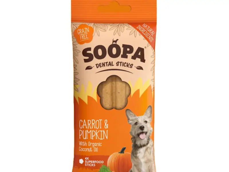 Soopa Sticks Gulerod & Græskar Vegansk Hundegodbid