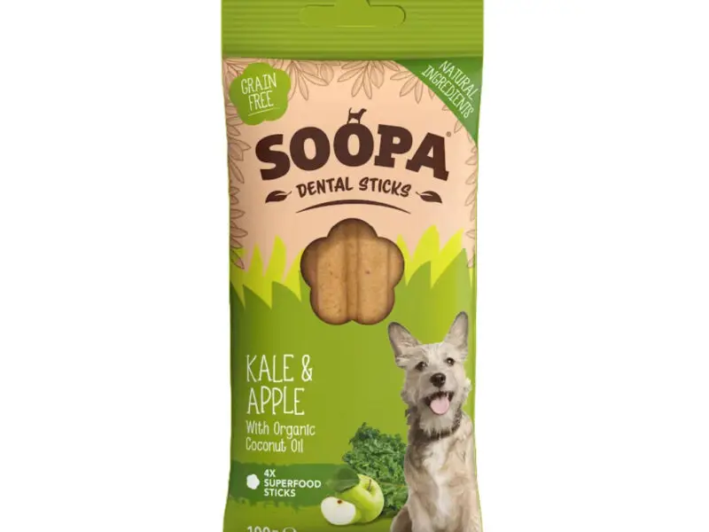 Soopa Sticks Grønkål & Æble Vegansk Hundegodbid