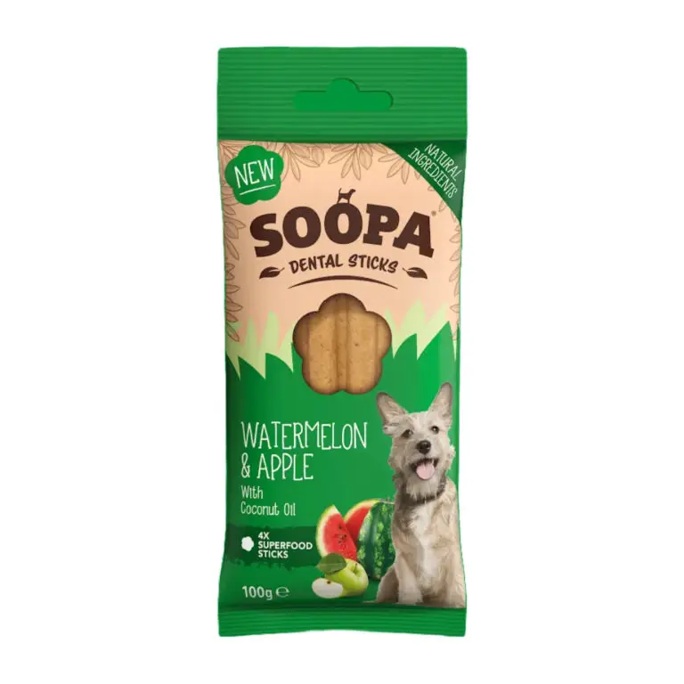 Soopa Sticks Vandmelon & Æble Vegansk Hundegodbid