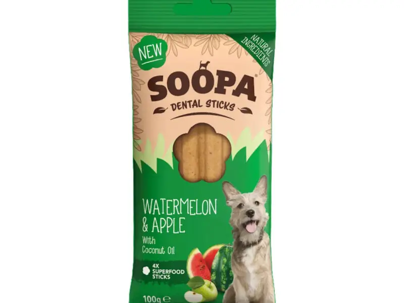Soopa Sticks Vandmelon & Æble Vegansk Hundegodbid