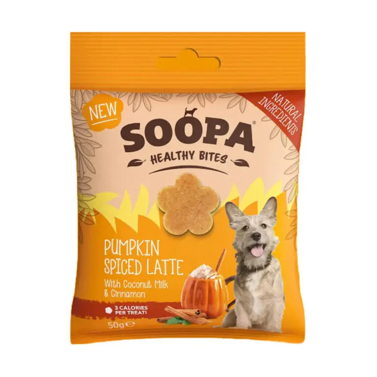 Soopa Healthy Bites Pumpkin Spiced Latte Vegansk Hundegodbid