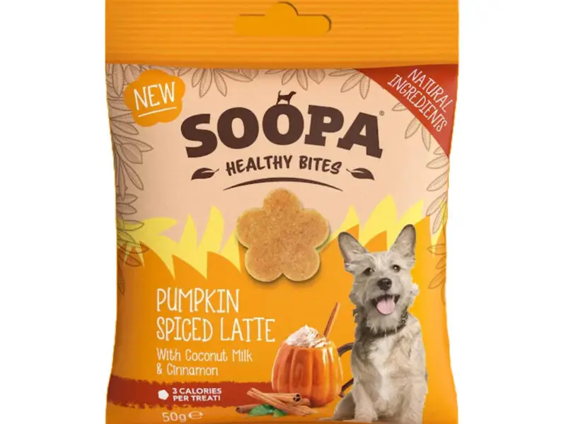 Soopa Healthy Bites Pumpkin Spiced Latte Vegansk Hundegodbid