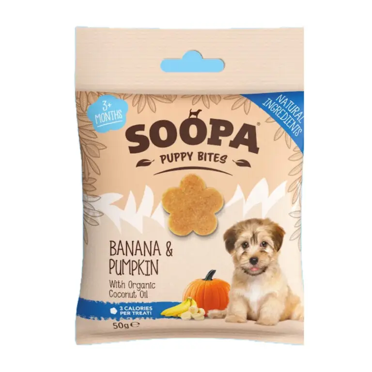Soopa Puppy Sticks Banan & Græskar Vegansk Hvalpegodbid