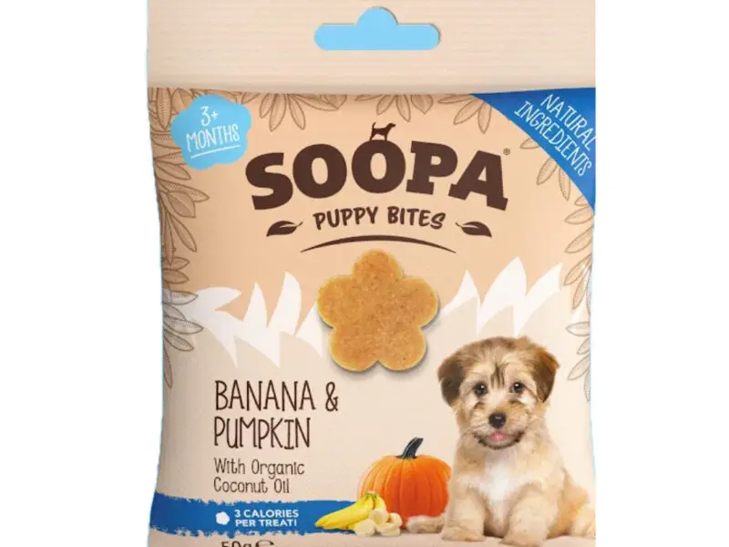 Soopa Puppy Sticks Banan & Græskar Vegansk Hvalpegodbid