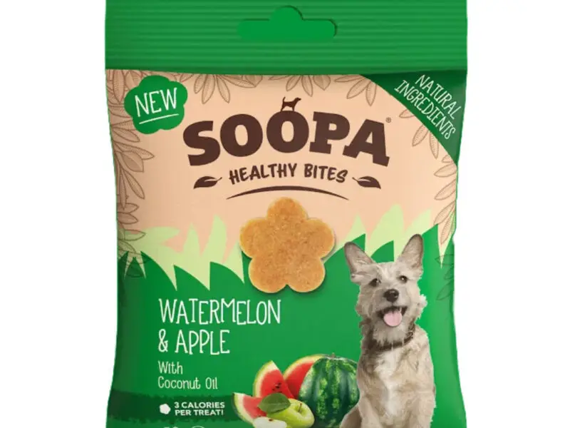 Soopa Healthy Bites Vandmelon & Æble Vegansk Hundegodbid