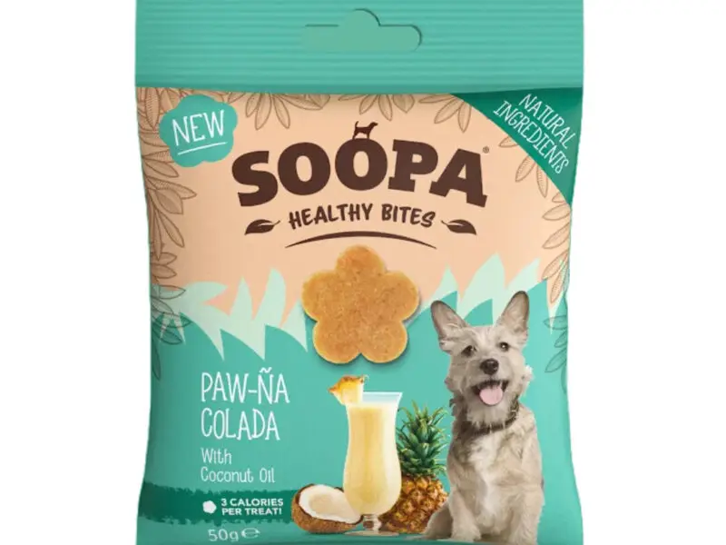 Soopa Healthy Bites Kokos & Ananas Vegansk Hundegodbid