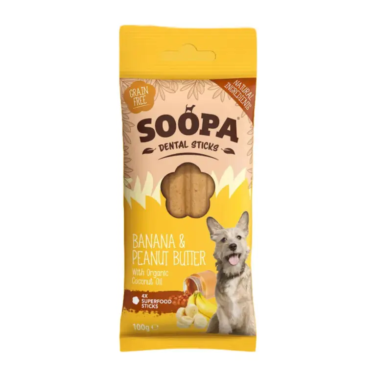 Soopa Sticks Banan & Peanut Butter Vegansk Hundegodbid