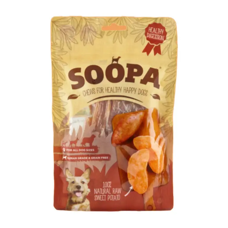 Soopa Chews Lufttørret Sød Kartoffel Vegansk Hundesnack