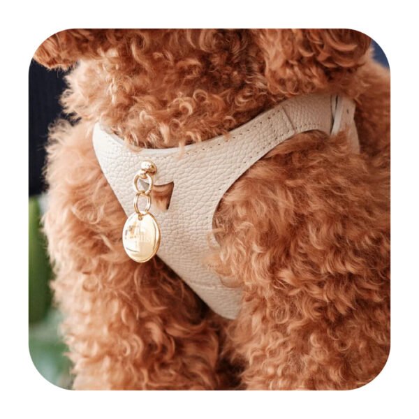 Branni Pets Juno Designer Hundesele Sandfarvet - Image 5
