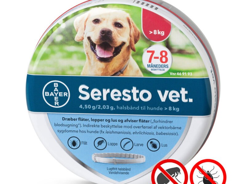 Seresto Halsbånd Imod Lopper Og Flåter Stor Hund (over 8 kg)