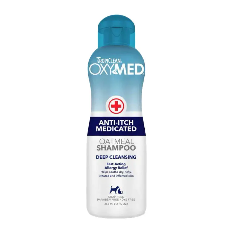 Tropiclean OxyMed Anti-Itch Medicated Kløestillende Hundeshampoo 355 ml