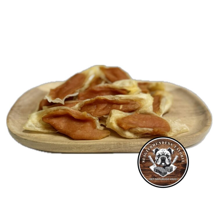 Slagterhundens Gourmet-Snack Kaninører Med Kylling Naturlig Hundegodbid 10 stk