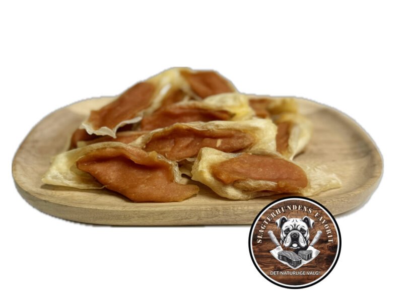 Slagterhundens Gourmet-Snack Kaninører Med Kylling Naturlig Hundegodbid 10 stk