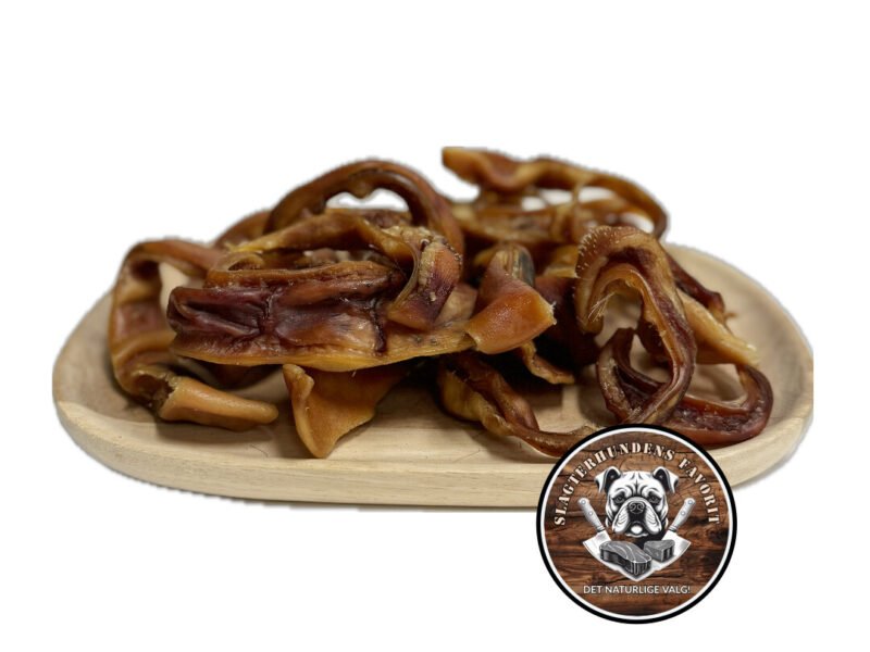 Slagterhundens Gourmet-Snack Griseøre Strimler Naturlig Hundesnack 200 g