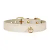 Branni Pets Juno Designer Halsbånd Cremefarvet
