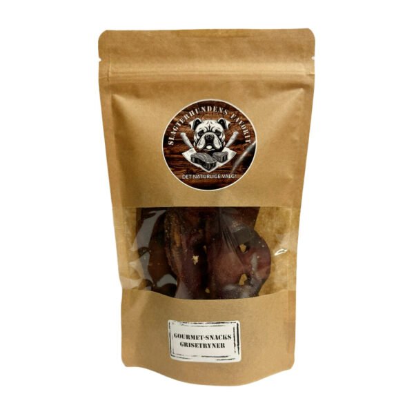 Slagterhundens Gourmet-Snack Grisetryner Naturlig Hundesnack - Image 2