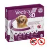 Vectra 3D Loppe Og Flåtmiddel Stor Hund (25-40 kg) 3 Pipetter