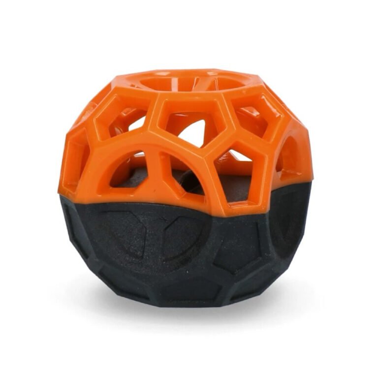Dog Comets Moonstone Treat Cube Orange Snackbold Aktiveringslegetøj