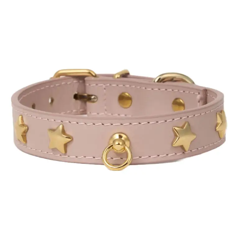 Branni Pets Nara Designer Halsbånd Med Stjerner Rosa