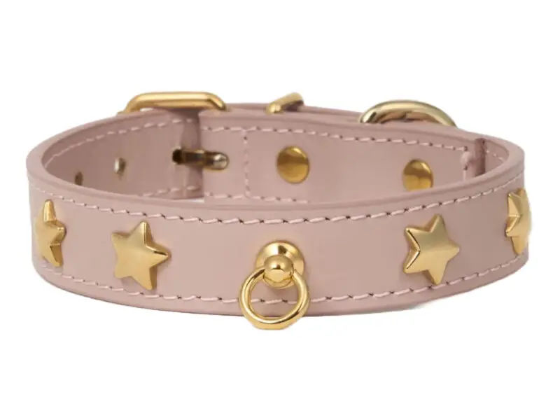 Branni Pets Nara Designer Halsbånd Med Stjerner Rosa