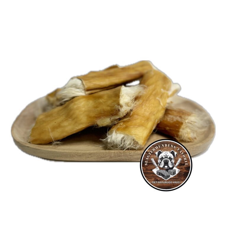 Slagterhundens Gourmet-Snack Rullet Kaninskind Naturlig Hundesnack 150 g
