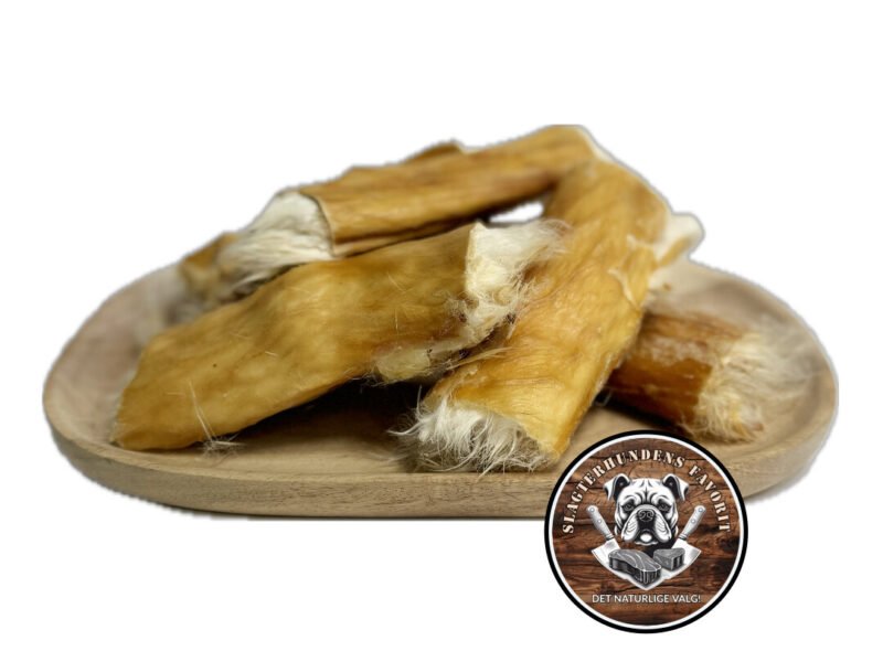 Slagterhundens Gourmet-Snack Rullet Kaninskind Naturlig Hundesnack 150 g