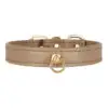 Branni Pets Juno Designer Halsbånd Sandfarvet