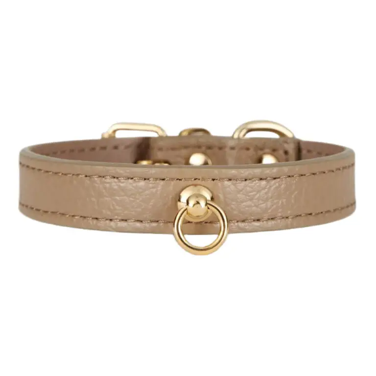 Branni Pets Juno Designer Halsbånd Sandfarvet