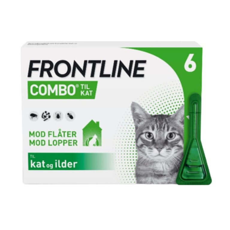 Frontline Combo Vet Loppe- Og Flåtmiddel Kat 6 Pipetter