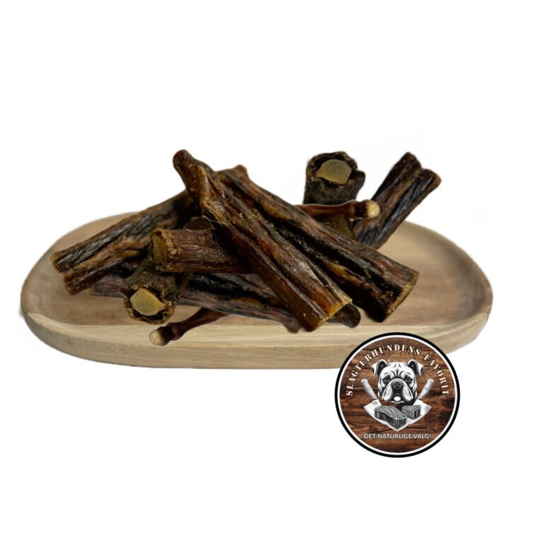 Slagterhundens Gourmet-Snack Oksehaler Naturlig Hundesnack 200 g